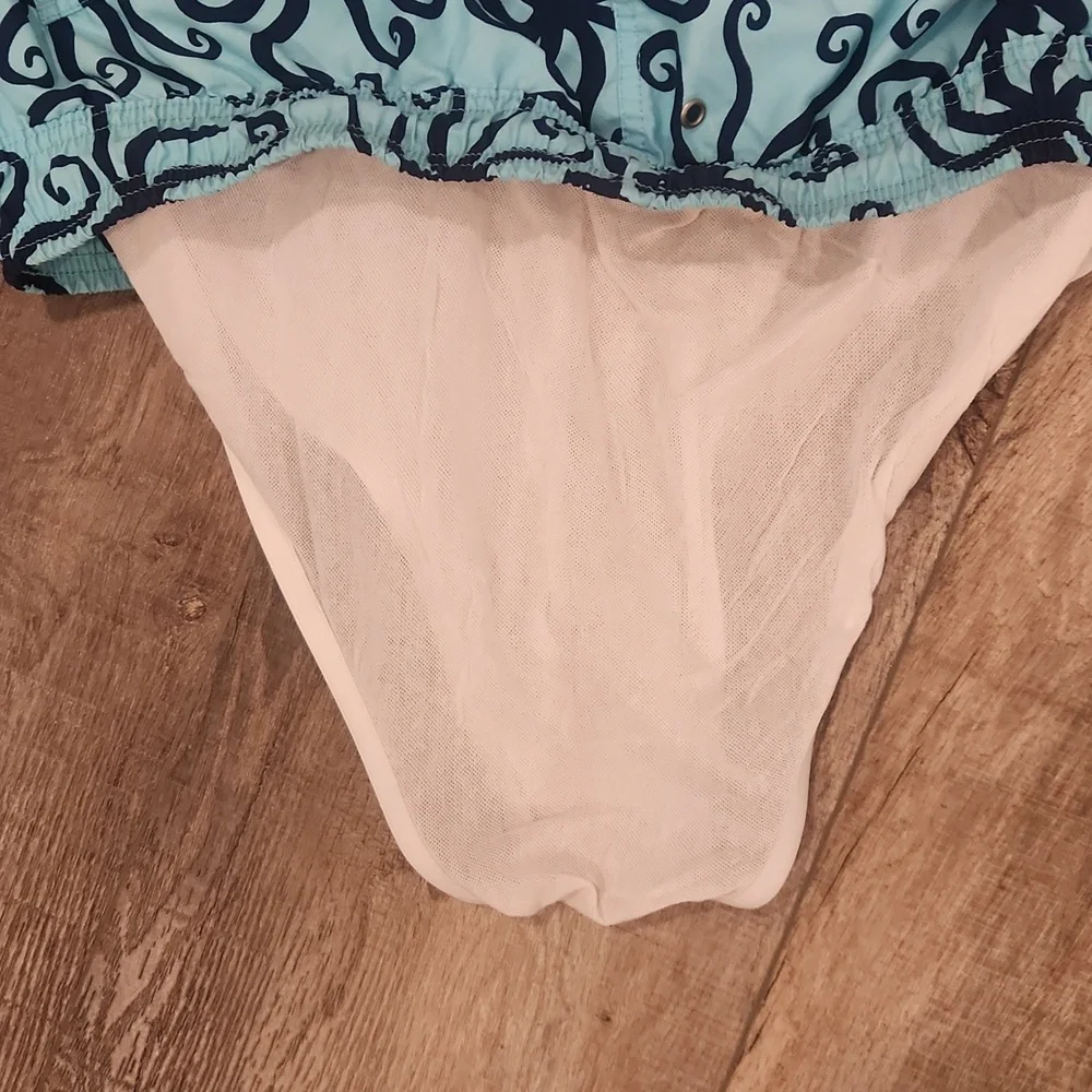 Tom And Teddy Octopus Print Swim Shorts XL‎